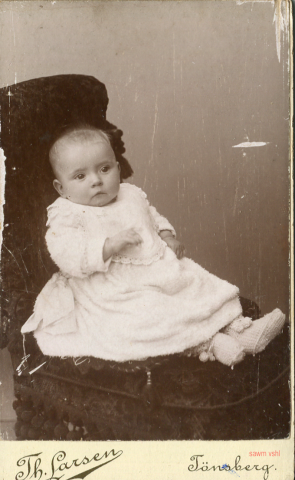 Bilde fra et album - tilhørte Anna Olsen 1. oktober 1899 (9)